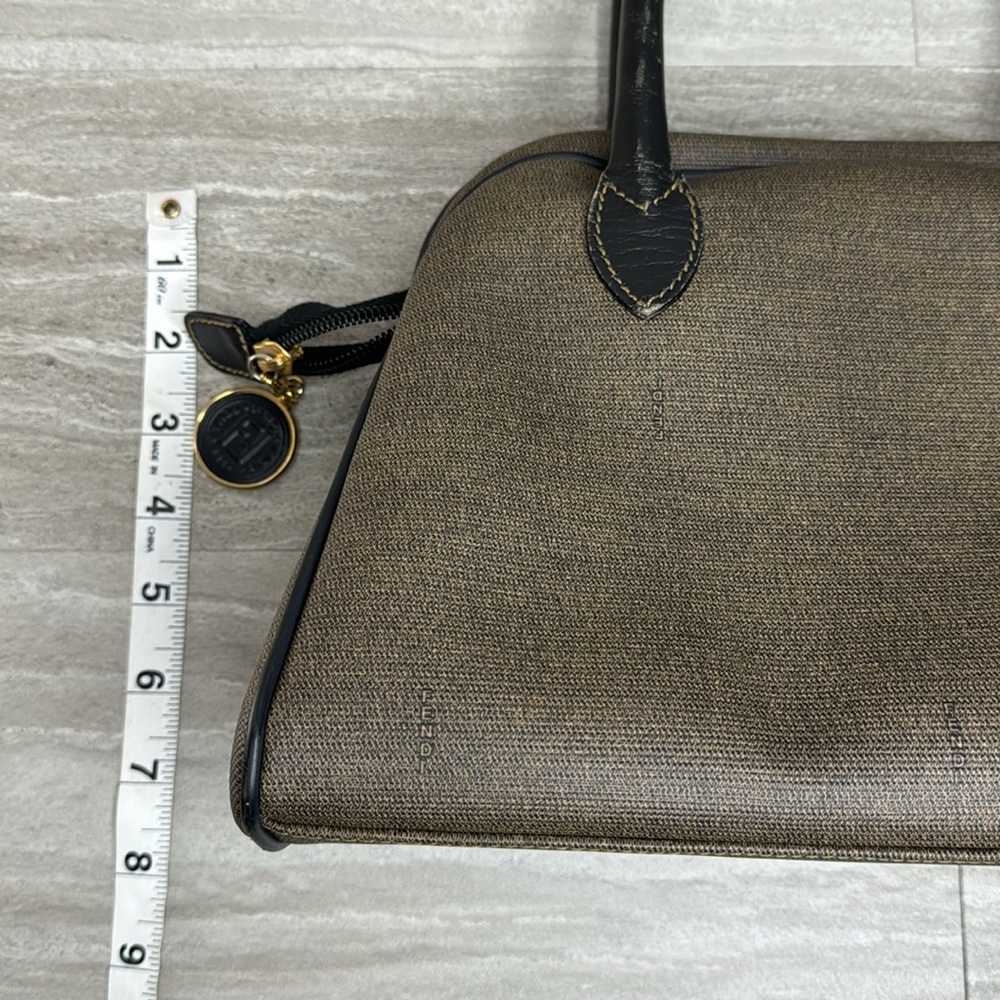 FENDI 2Way Vintage 80’s Satchel - Picture 6 of 13